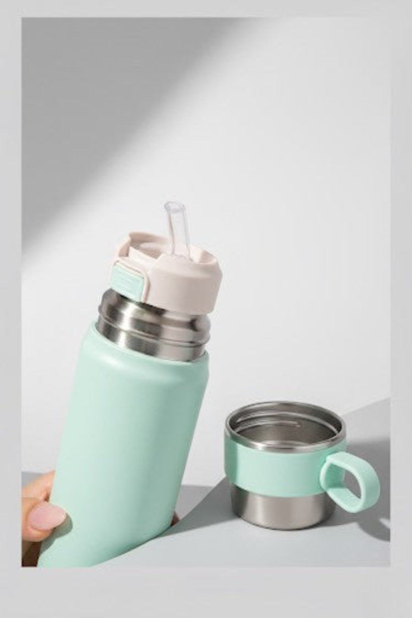 Θερμός Μπουκάλι 560ml με Διπλή Υποδοχή