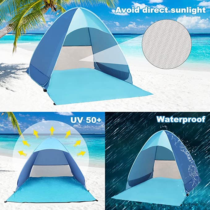 Pop Up Tent - Blue