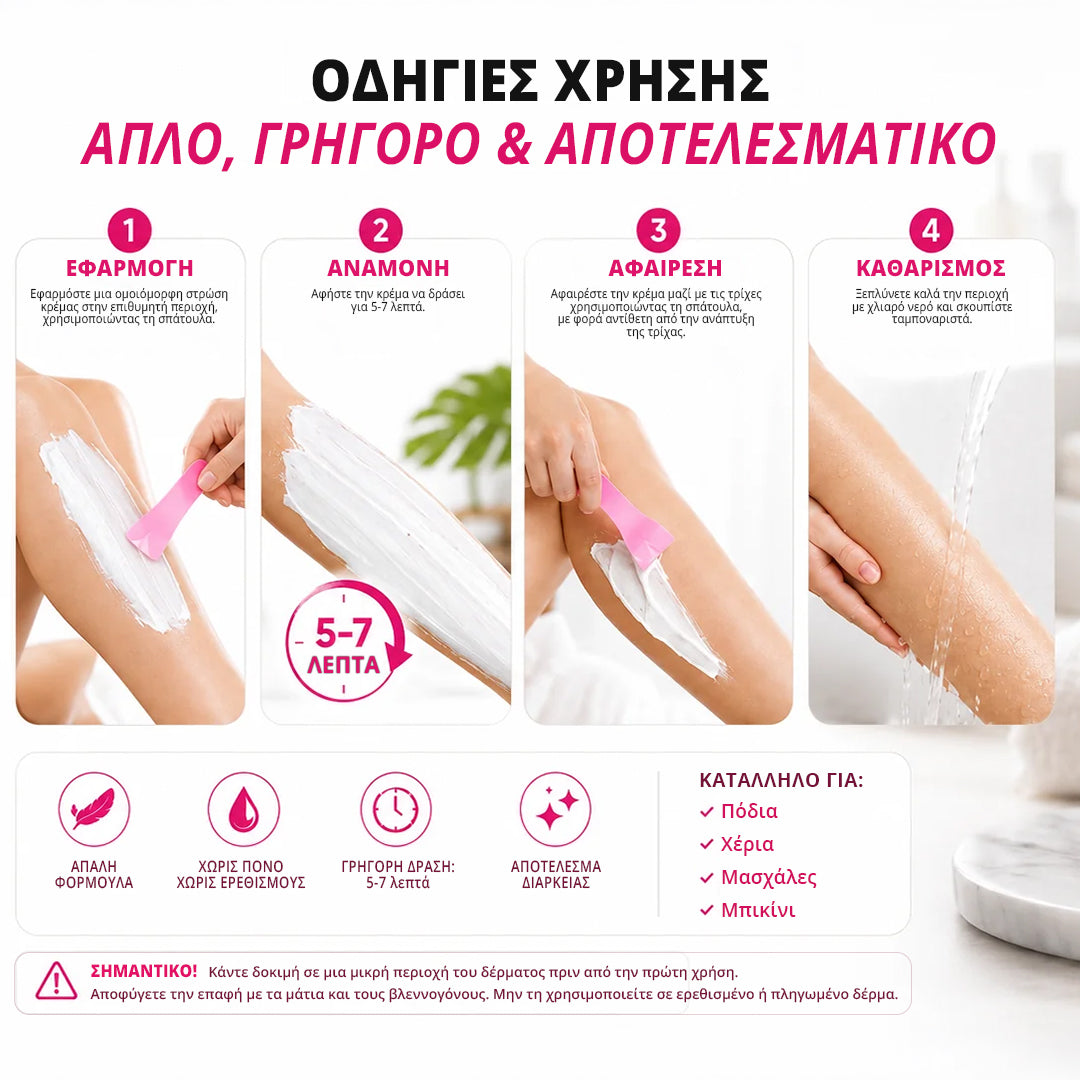 AXWELL Premium 13 σε 1 – Αποτριχωτική Κρέμα 250 ml