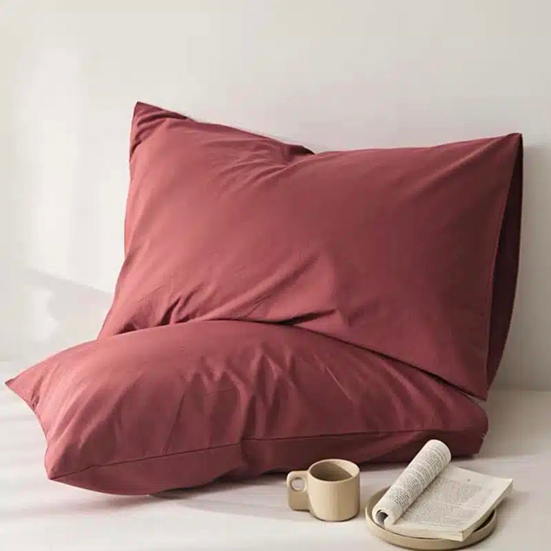Σετ Μονόχρωμες Μαξιλαροθήκες Ύπνου – 52 × 72 χ 15 cm