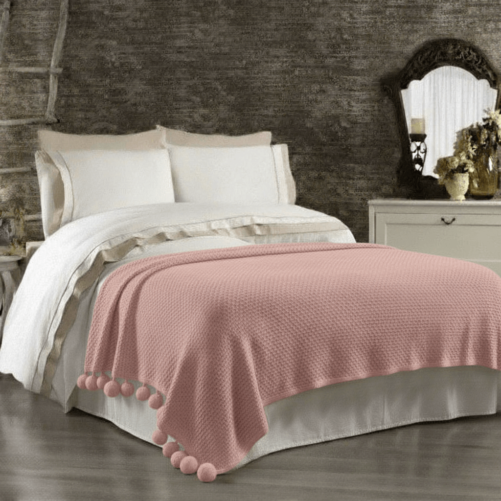 Πλεκτή Κουβέρτα Υπέρδιπλη 220x240