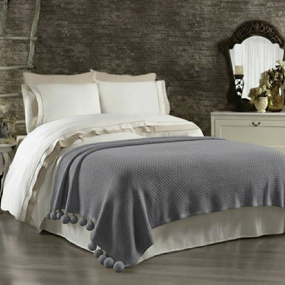 Πλεκτή Κουβέρτα Υπέρδιπλη 220x240