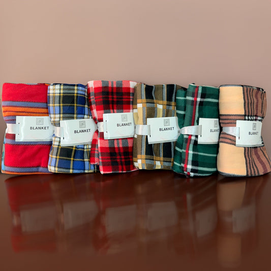🎁 Κουβέρτα Fleece - Τυχαία επιλογή χρώματος (100% off)