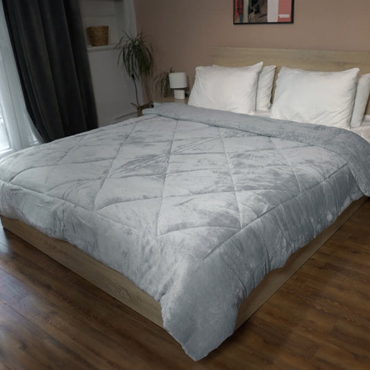 Κουβερτοπάπλωμα Bottega Home 200x220 + ΔΩΡΟ Κουβέρτα Fleece