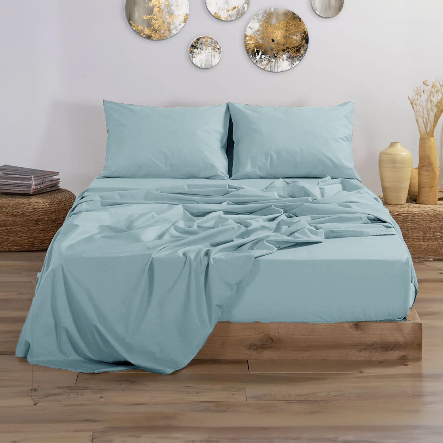 Luxury Bedding Set 100% Βαμβακερά – 4 Τεμαχίων
