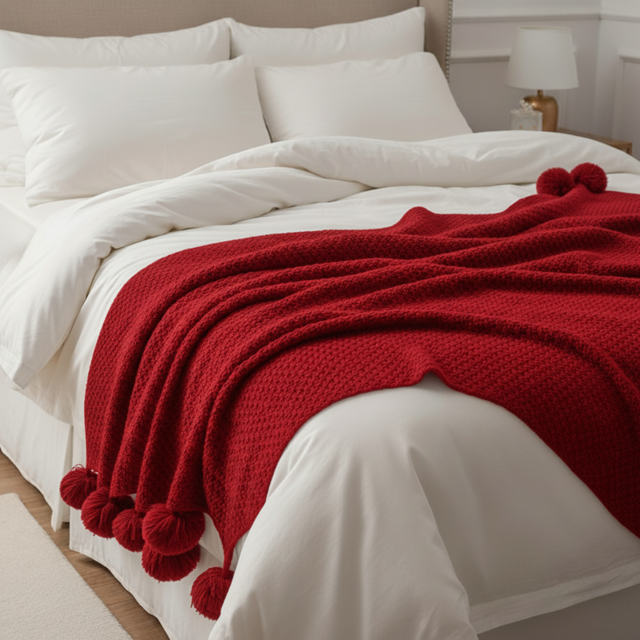 Πλεκτή Κουβέρτα Υπέρδιπλη 220x240