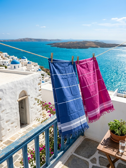 Πετσέτα Θάλασσας Με Κρόσια