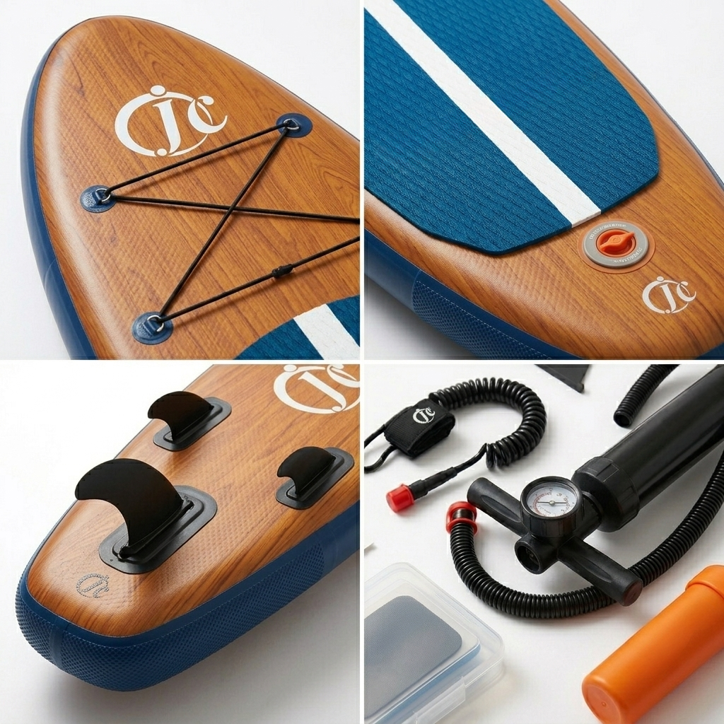 SUP Nautica Wood 320x81x15cm
